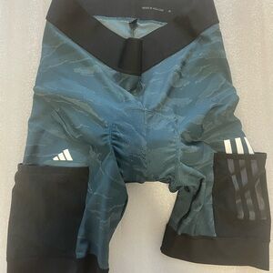Adidas Teal and Black Cycling Shorts